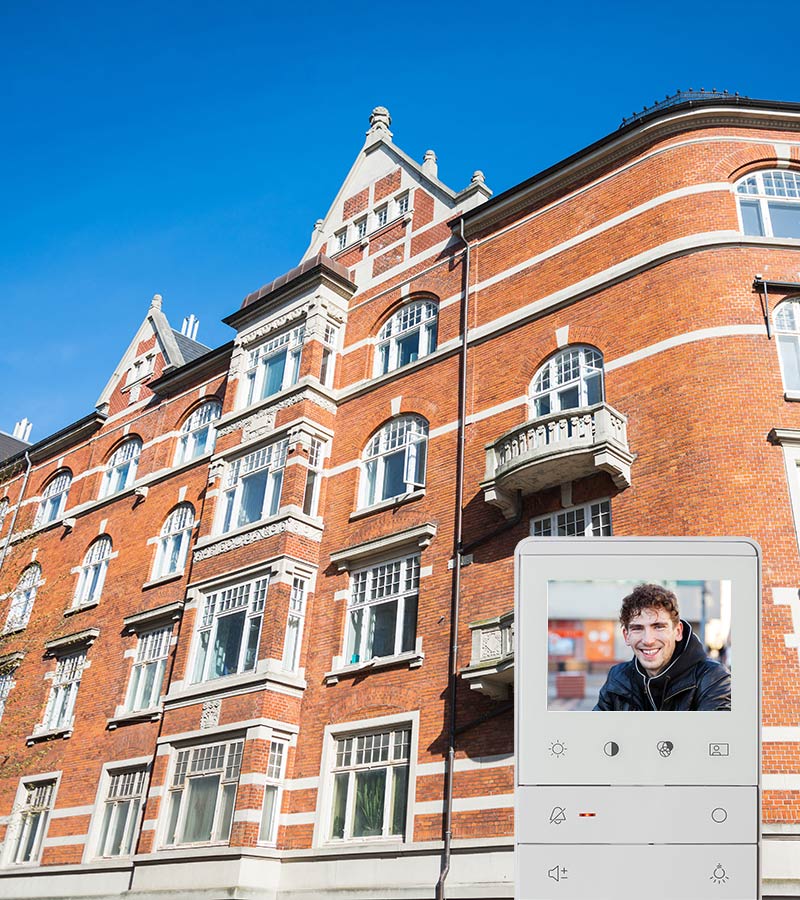 2-tråds teknologi til dørtelefoni