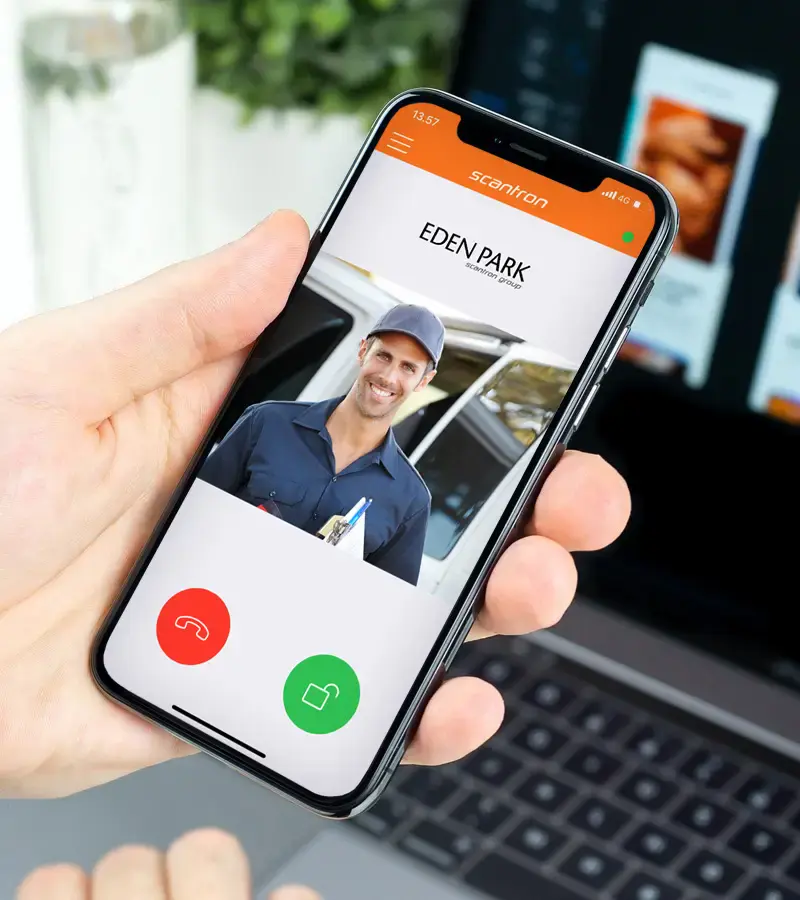 Adgangskontrol med app Adgangskontrol med app til erhverv