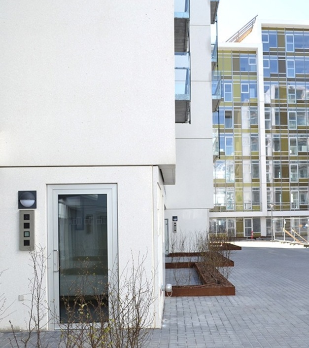 MIX dørstation ved Havneholmen