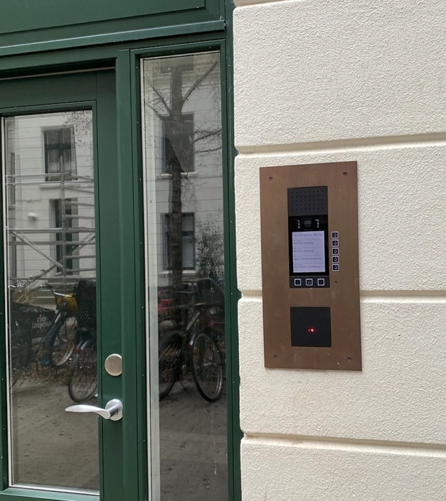 MIxCompact dørstation på Linnésgade i København
