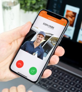 Dørtelefon app til erhverv