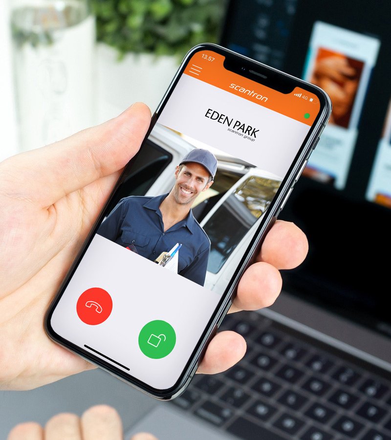 Dørtelefon app til erhverv