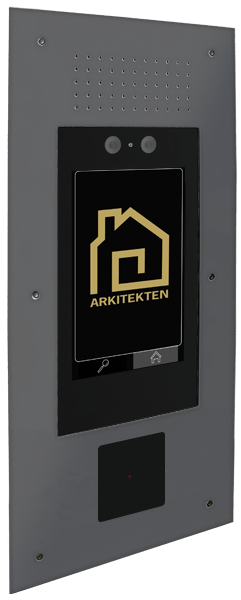 IP dørtelefon med eget logo til erhvervsbygninger og virksomheder_4