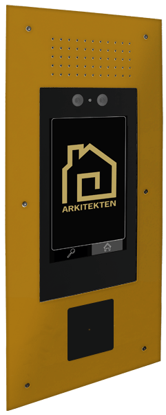 IP dørtelefon med eget logo til erhvervsbygninger og virksomheder_3