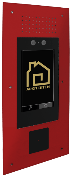 IP dørtelefon med eget logo til erhvervsbygninger og virksomheder_2