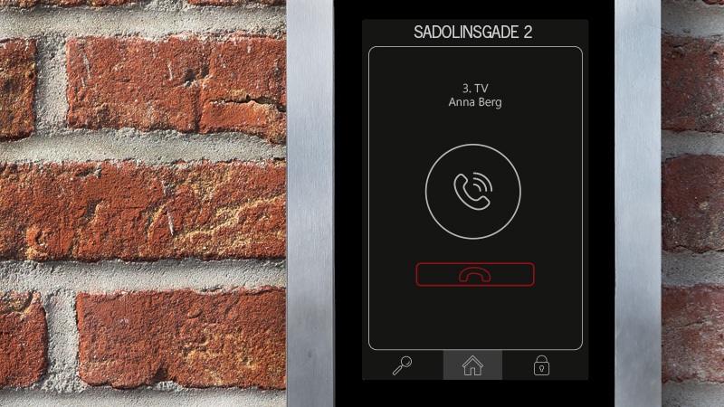 SAGA dørtelefon ringer til app