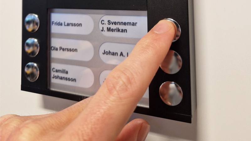 Opkald fra VPES dørstation