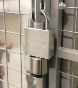 Hængelås med SensoLock offline læser