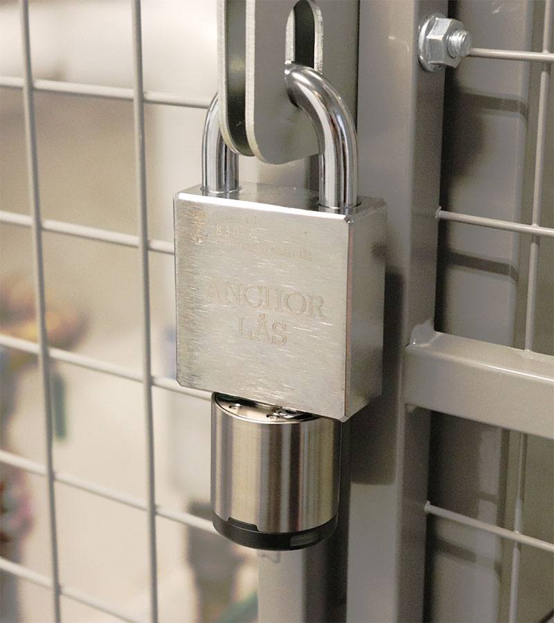 haengelaas med sensolock Hængelås med SensoLock offline læser