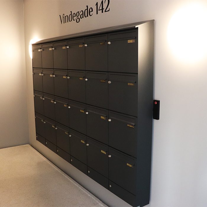 Digitale postkasser - Rosenbæk Passagen